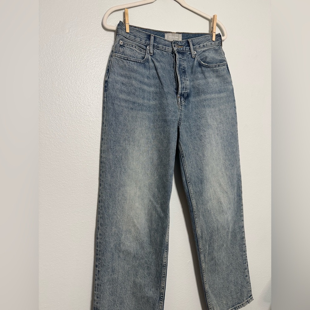 Everlane The 90s Way High Jean In Light Vintage Wash - 28 LONG - Picture 4 of 7